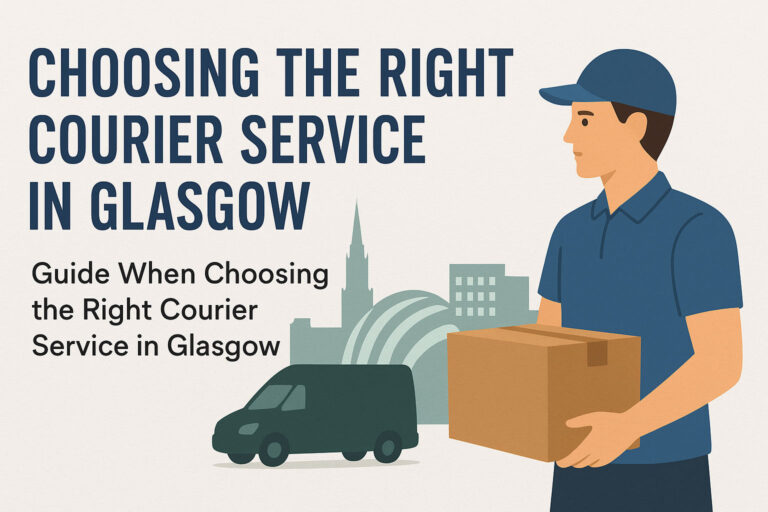 Choosing the right courier service in Glasgow