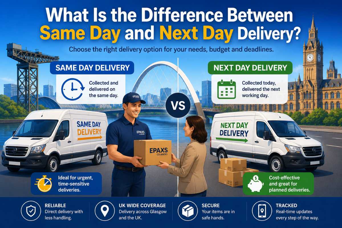 What Is the Difference Between Same Day and Next Day Delivery